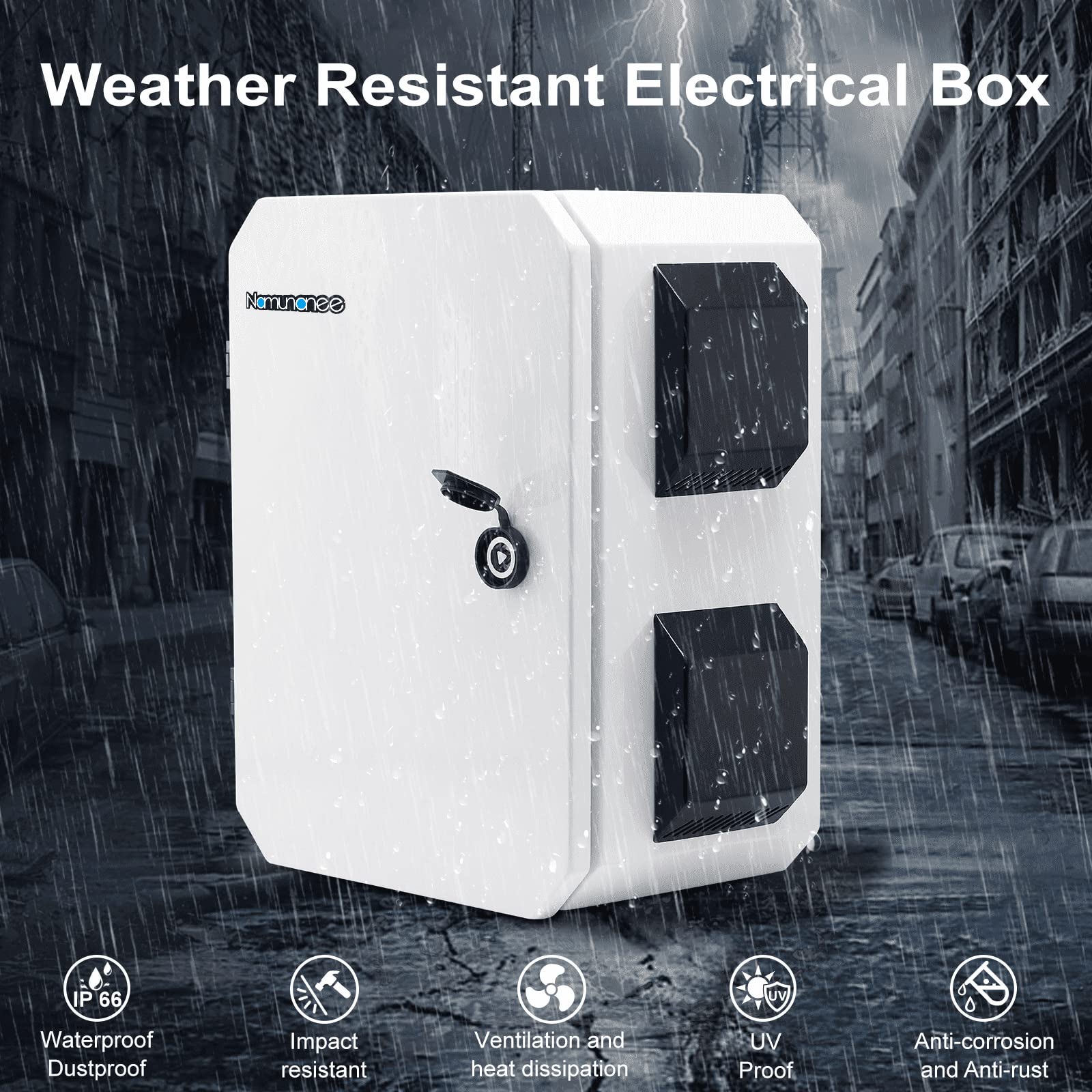 Outdoor Electrical Enclosure - 15.7