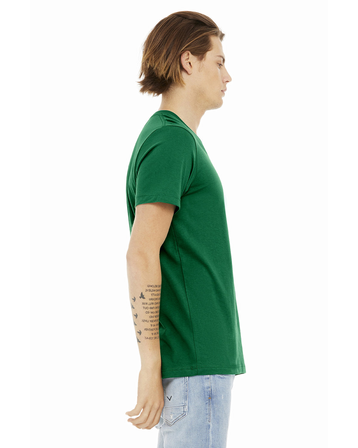 Bella + Canvas 3005 Unisex Jersey Short Sleeve V-Neck T-Shirt | Soft Cotton Tee for Men & Women | Perfect for Casual Wear, Screen Printing & Everyday Outfits
