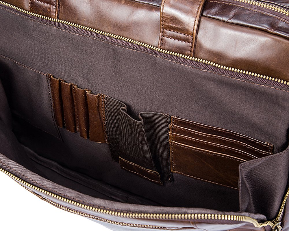 Vintage Leather Expandable 14