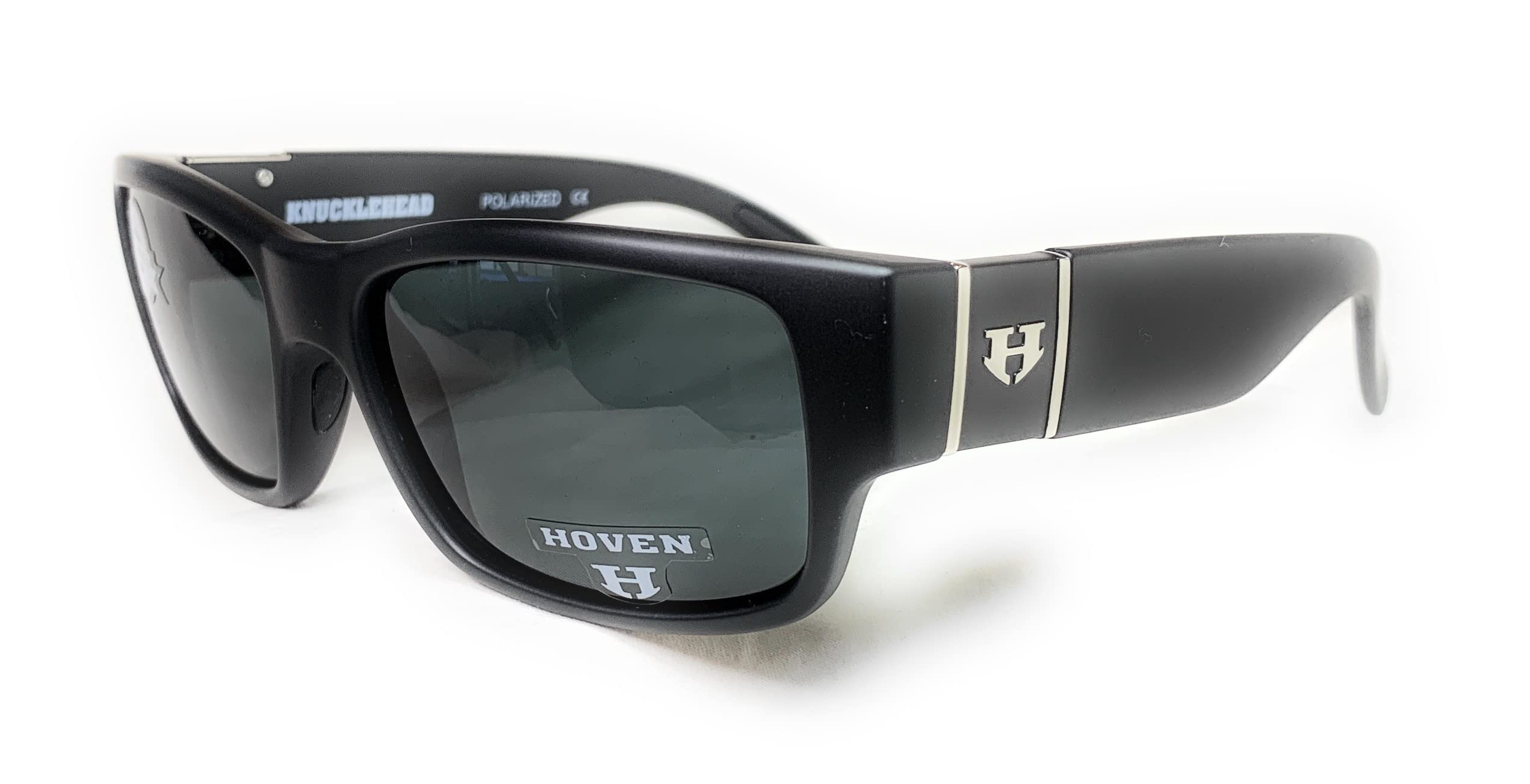Knucklehead Polarized Rectangular Sunglasses for Men & Women - UV Protection, Anti-Glare Driving, Fishing & Outdoor Activities