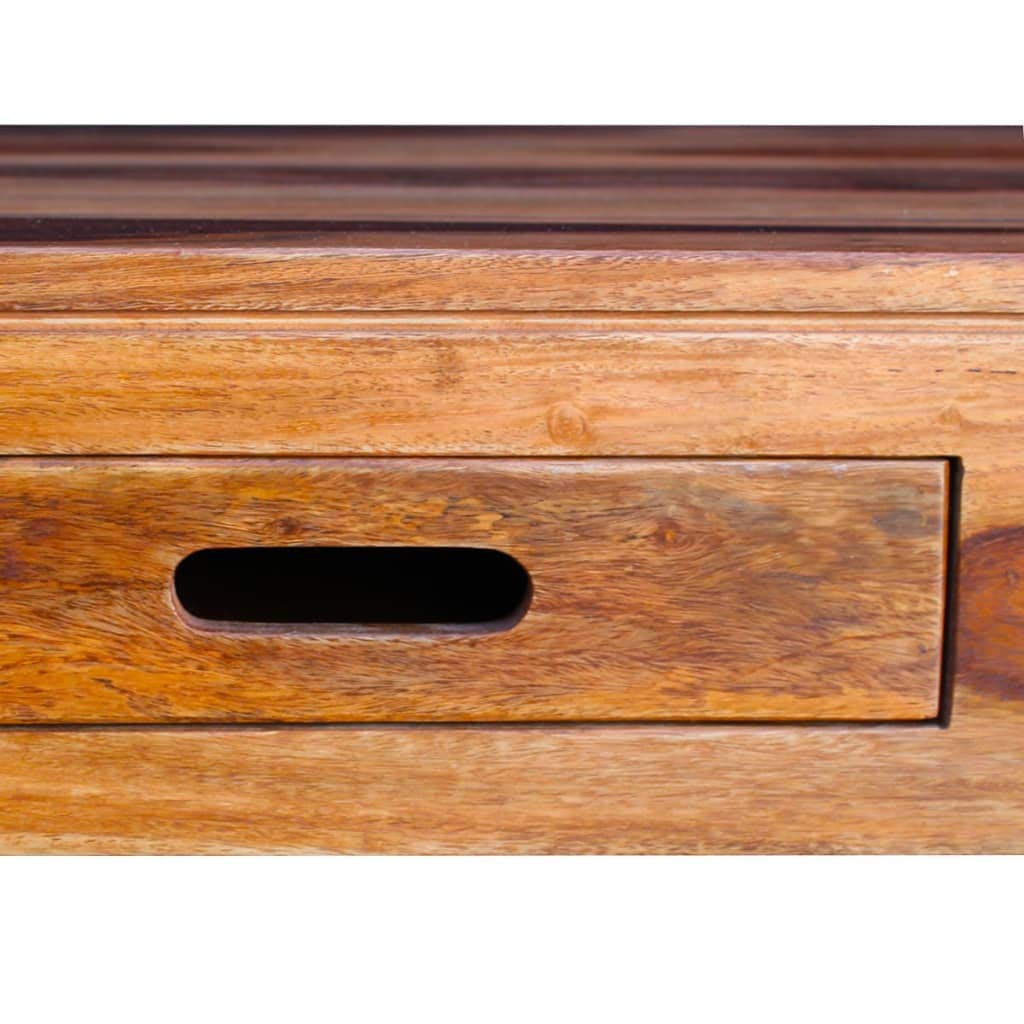 Solid Sheesham Wood Coffee Table - Handcrafted Modern Living Room Furniture for Home Decor & Stylish Interior Design