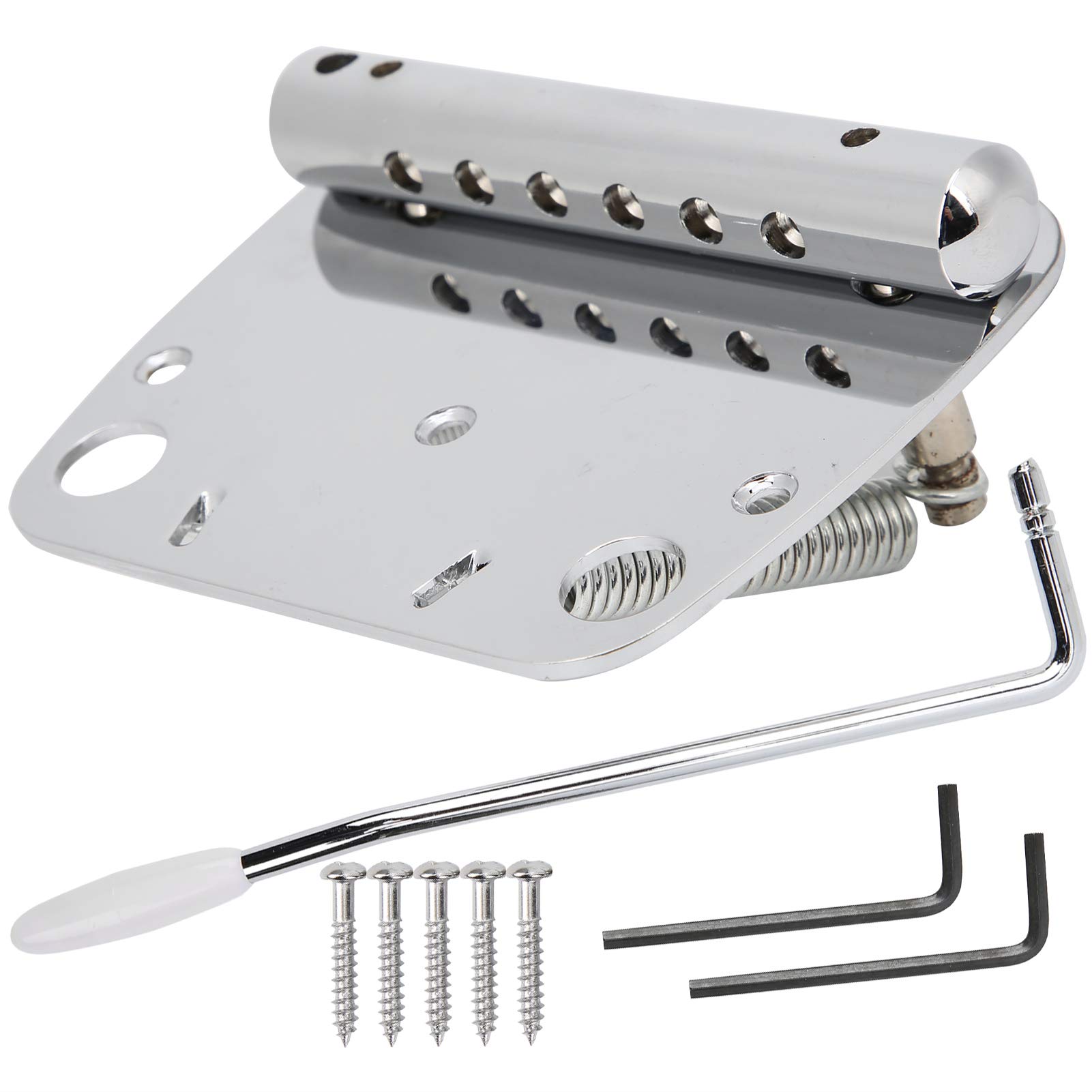 Vbestlife Tremolo Bridge Replacement for Guitar - High-Grade Alloy String Tremolo Bridge with Easy Installation | Perfect for Electric Guitar Upgrades, DIY Repairs & Stage Performances