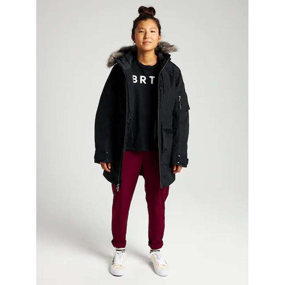 Burton Women's Saxton Parka - Waterproof Winter Jacket for Skiing & Snowboarding | Warm Insulated Coat for Cold Weather Outdoor Activities