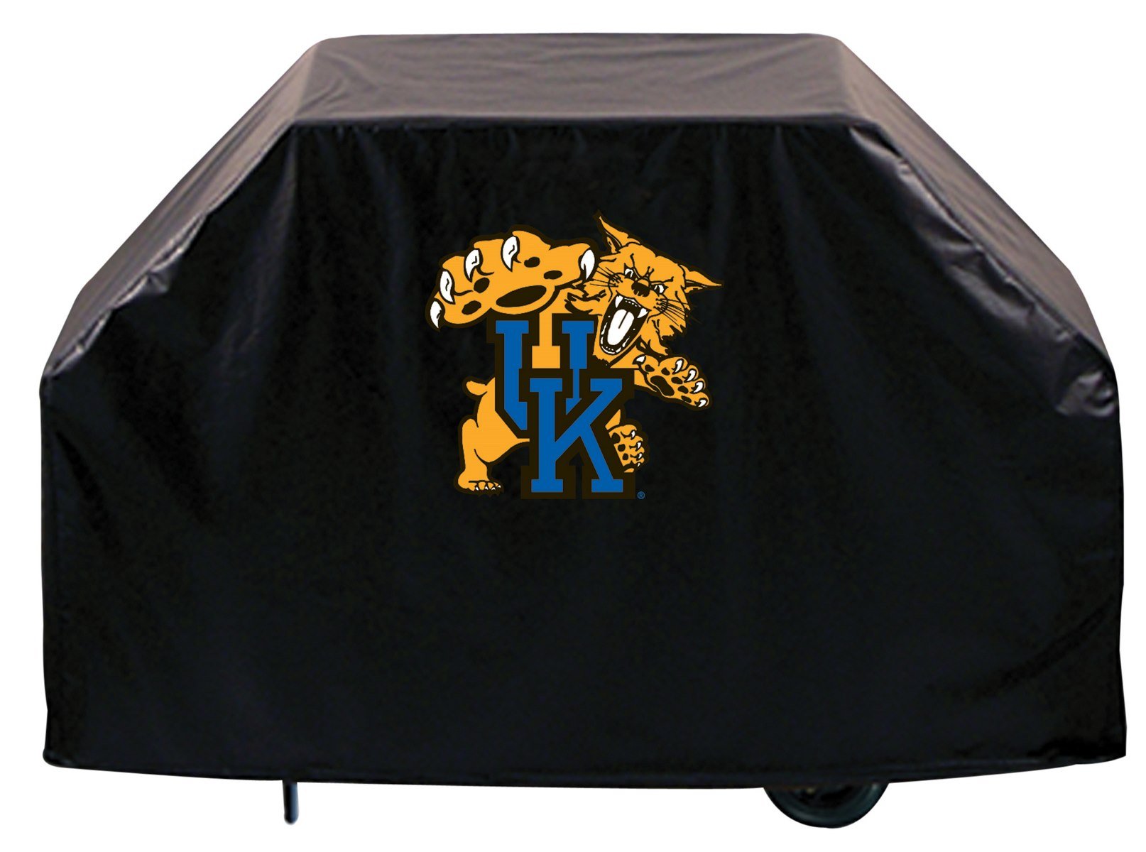 Kentucky Wildcats HBS Black Cat Heavy Duty Breathable Vinyl BBQ Grill Cover - Waterproof Outdoor Cooking Protection for Gas & Charcoal Grills