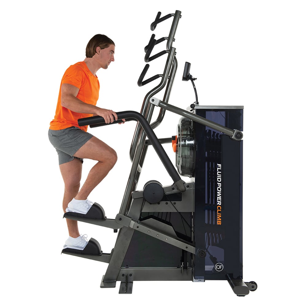 First Degree Fitness FluidPower Climb - Premium Indoor Rowing Machine for Home Gym, Full Body Workout & Cardio Training - Perfect for Small Spaces, Apartment & Home Fitness Enthusiasts
