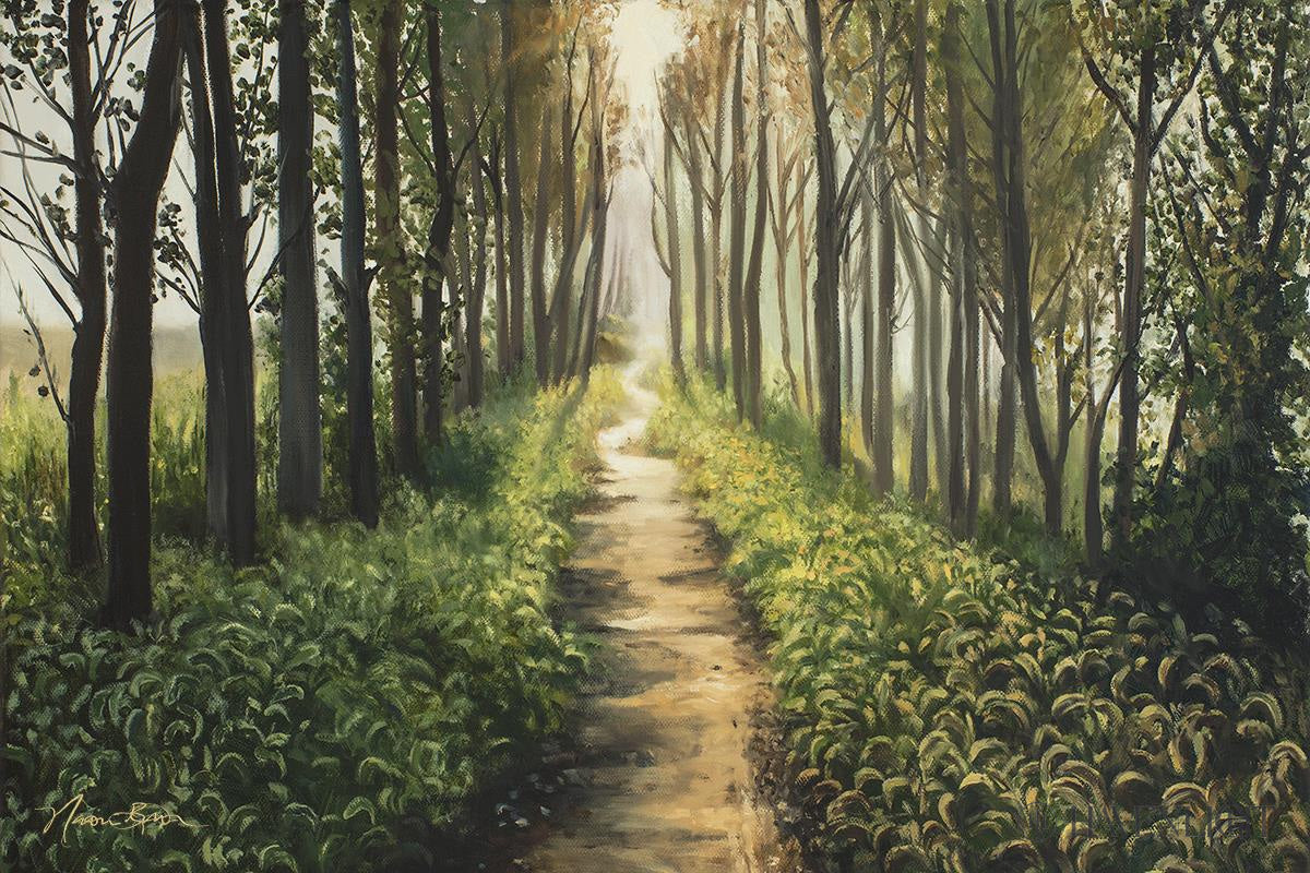 Forest Walkway - Beautiful Wooden Pathway for Gardens, Parks & Trails | Perfect for Outdoor Decor & Nature Walks