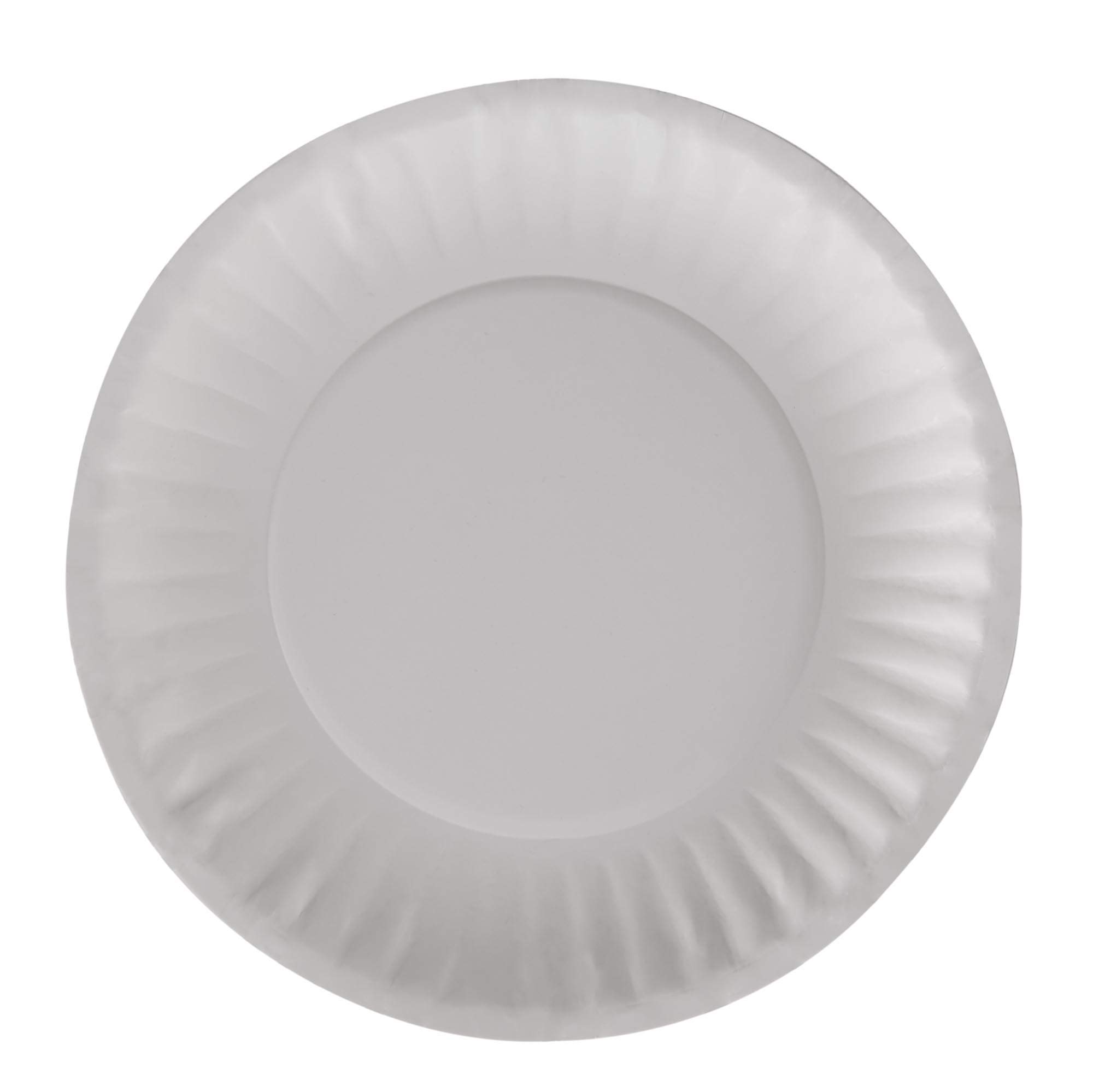 Dixie Basic 6-Inch Lightweight White Paper Plates - 1,200 Count (12 Packs of 100) by GP PRO | Perfect for Parties, BBQs, Picnics & Everyday Use