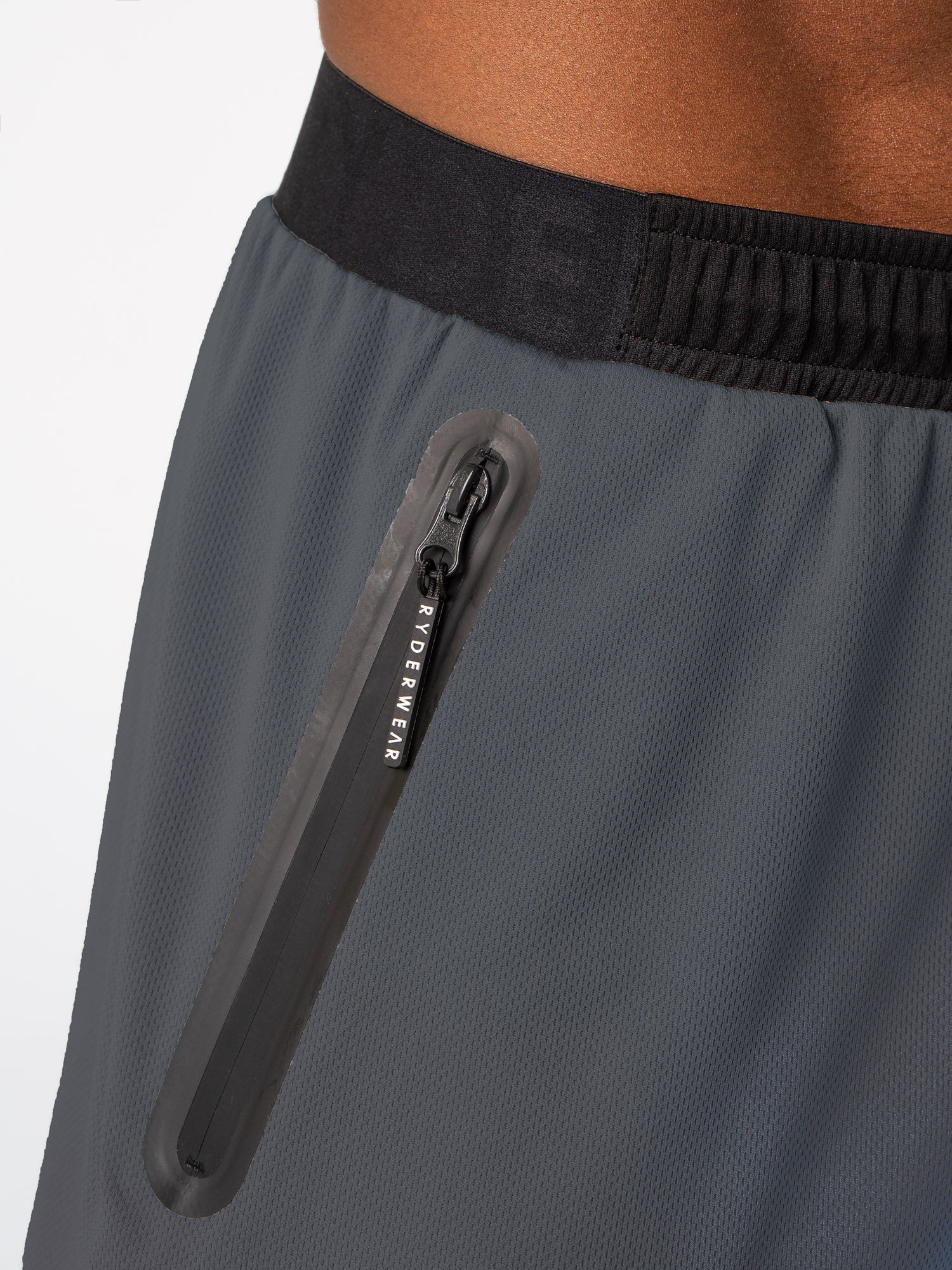 Advanced Mesh Shorts for Men - Breathable & Lightweight Steel Blue Athletic Shorts - Perfect for Running, Gym, and Outdoor Activities