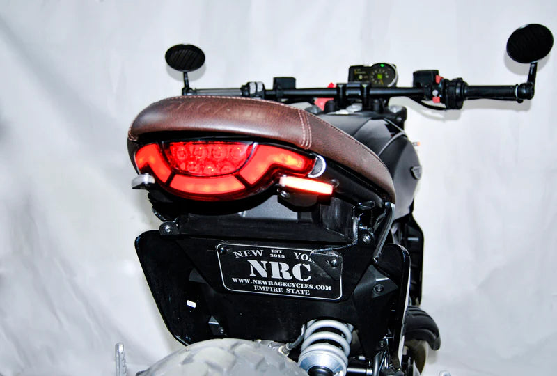 Ducati Scrambler Next Gen 800 Fender Eliminator Kit (2023-Present) - Lightweight Tail Tidy for Motorcycle Customization & Clean Look