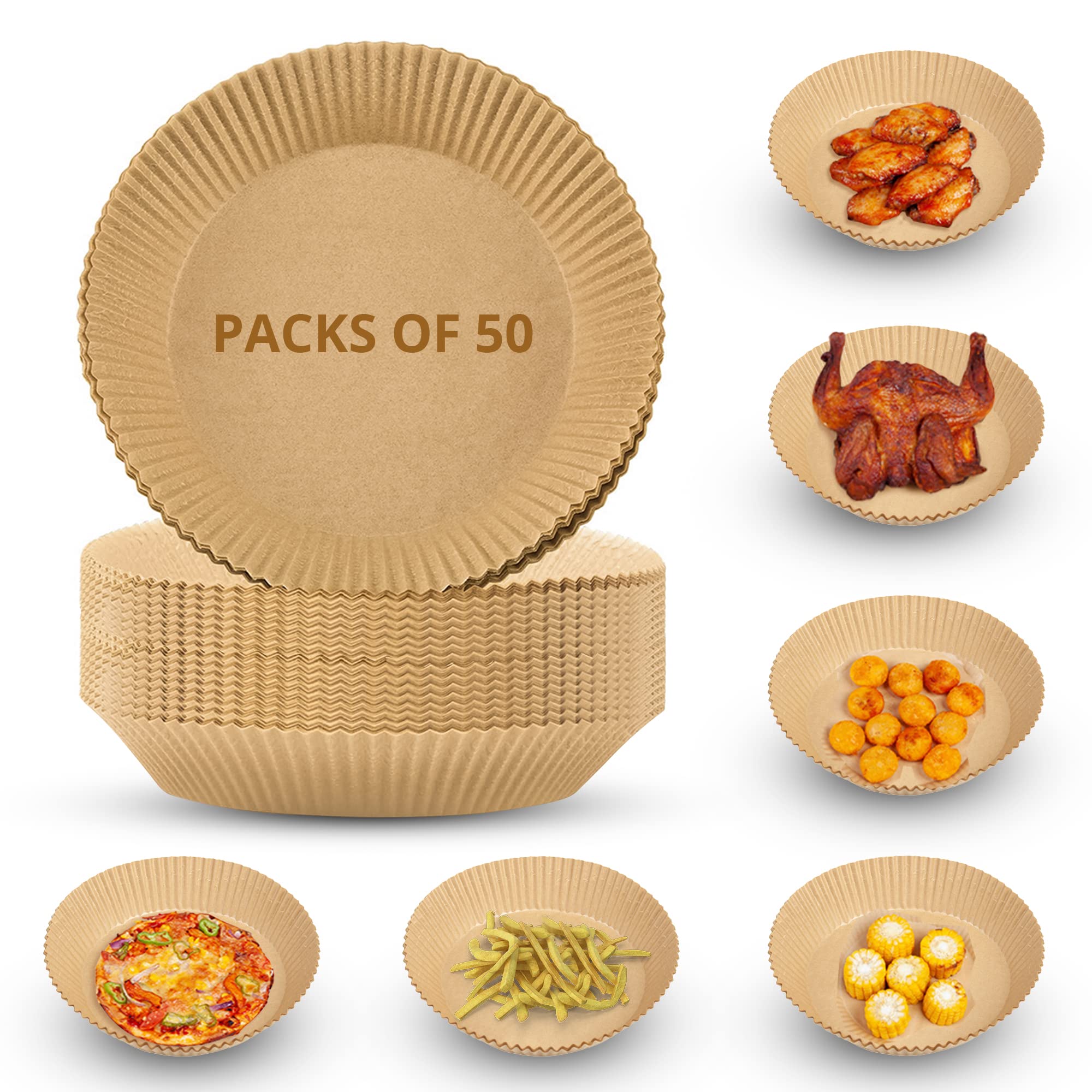 Non-Stick Air Fryer Liners - 7.87