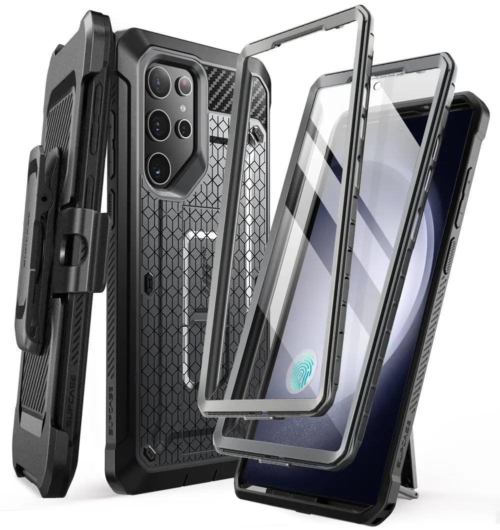 Samsung Galaxy S24 Ultra Case - Supcase UB Pro Full Body Dual Layer Protective Cover with Kickstand | Shockproof & Drop Protection for Everyday Use & Outdoor Activities