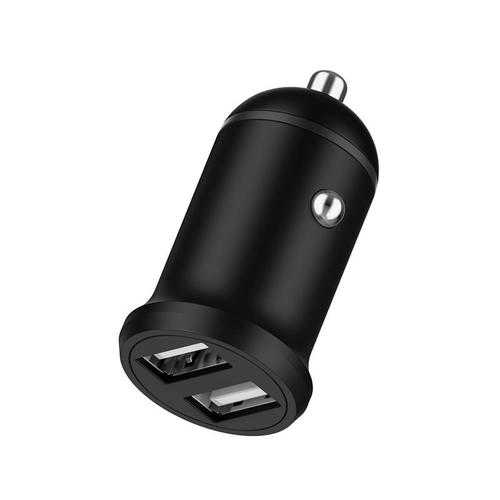 CHILCAR M15plus Fast Car Charger with Dual USB Ports - Compatible with OPPO VOOC, Huawei FCP/SCP, QC3.0 - Aluminum Alloy Design for Quick Phone Charging on the Go - Perfect for Road Trips & Daily Commutes