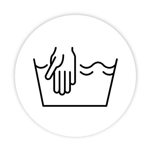 Hand Wash Only Icon