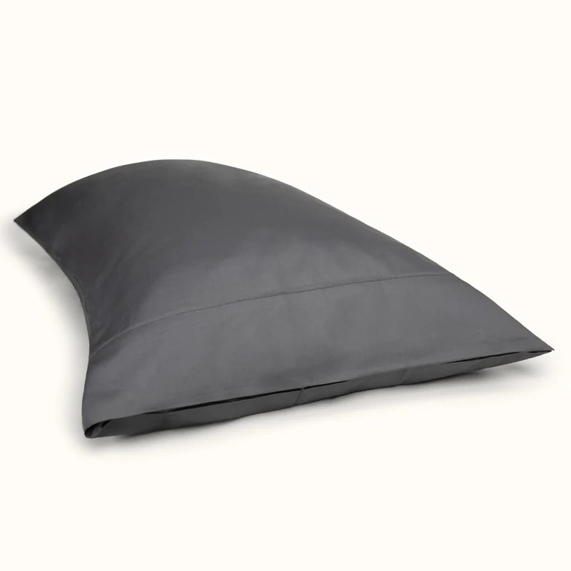 Premium Charcoal Bamboo Pillowcase Set of 2 - Cooling, Hypoallergenic & Breathable Bedding for Side Sleepers & Hot Sleepers - Perfect for Allergy Relief & Temperature Regulation