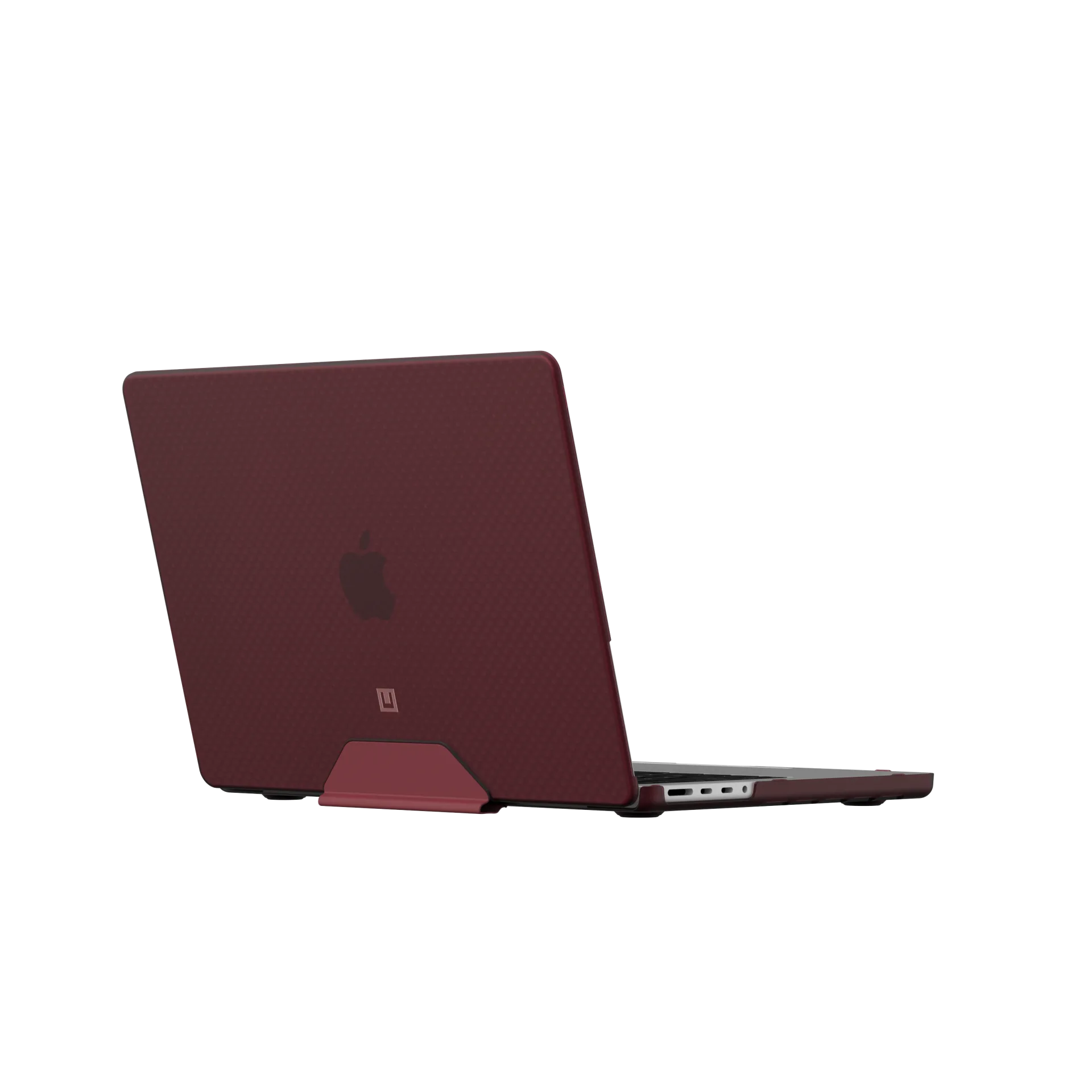 UAG U Dot Series Protective Case for MacBook Pro 14 Inch (M1/M2 MAX & PRO, 2021-2023 Models) - Durable Shockproof Cover in Aubergine Purple | Perfect for Work, Travel & Everyday Use