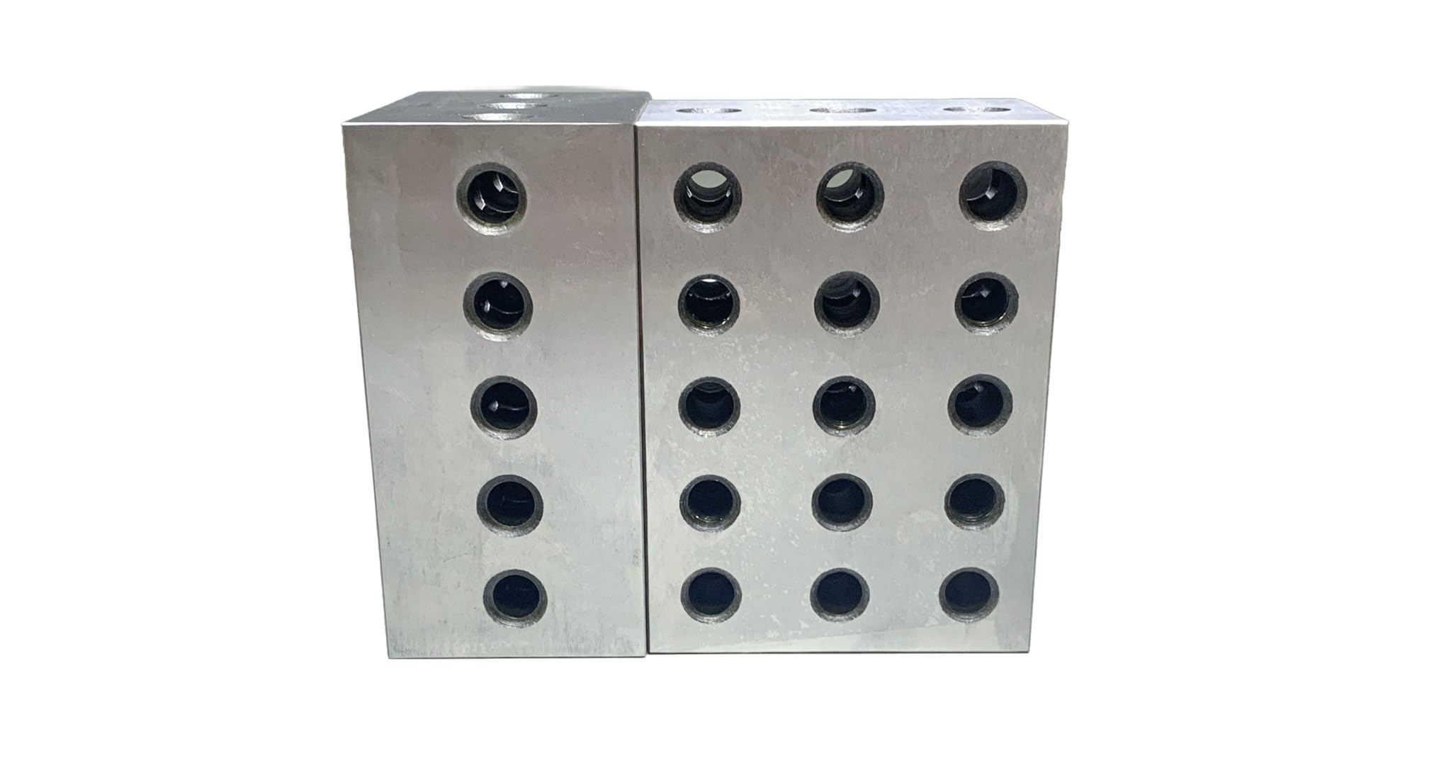 Accusize Industrial Tools 2-Piece Precision 2-3-4 Blocks Set with 0.0001'' per Inch Accuracy (Model EG02-0416) - Perfect for Machining, Metalworking, and Engineering Measurements