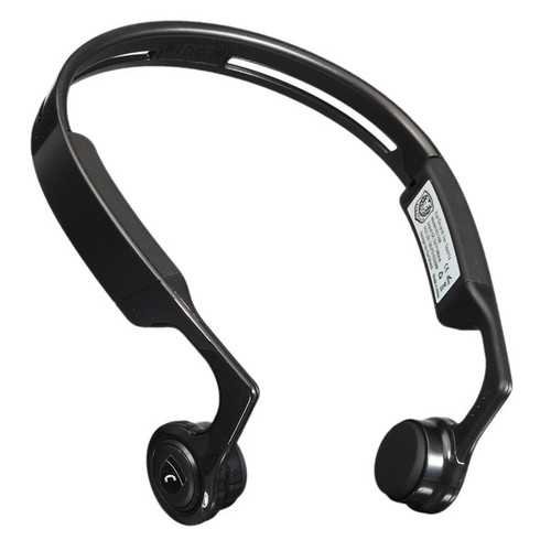 Bluetooth 4.2 Wireless Open Ear Bone Conduction Headphones - Comfortable Lightweight Stereo Headset for Running, Cycling & Outdoor Sports - Compatible with Smartphones & Tablets