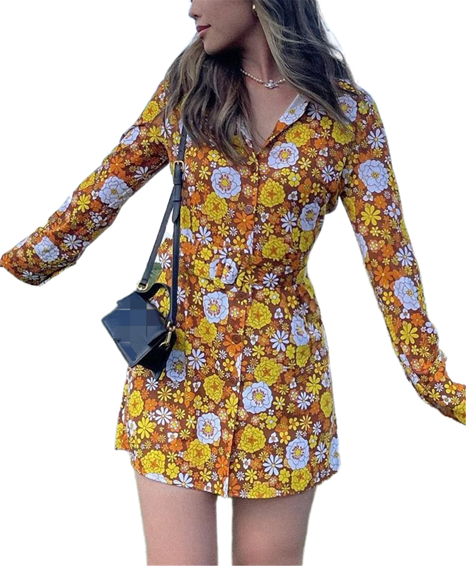 Zempertoopa Women's Sexy Bodycon Dress - Short Sleeve Knit Polo Collar Mini Dress for Summer | Slim Fit Streetwear Style | Perfect for Date Night, Club Outfits & Casual Wear