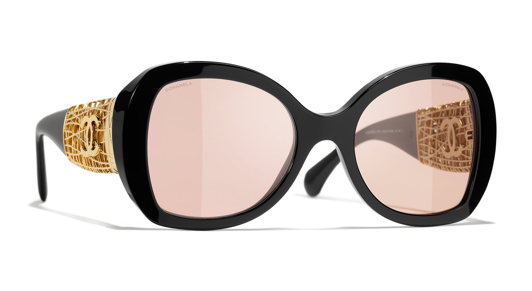Original Chanel 5531 Sunglasses - Luxury Designer Shades for Women - UV Protection & Stylish Fashion Accessory - Perfect for Beach, Driving & Outdoor Activities
