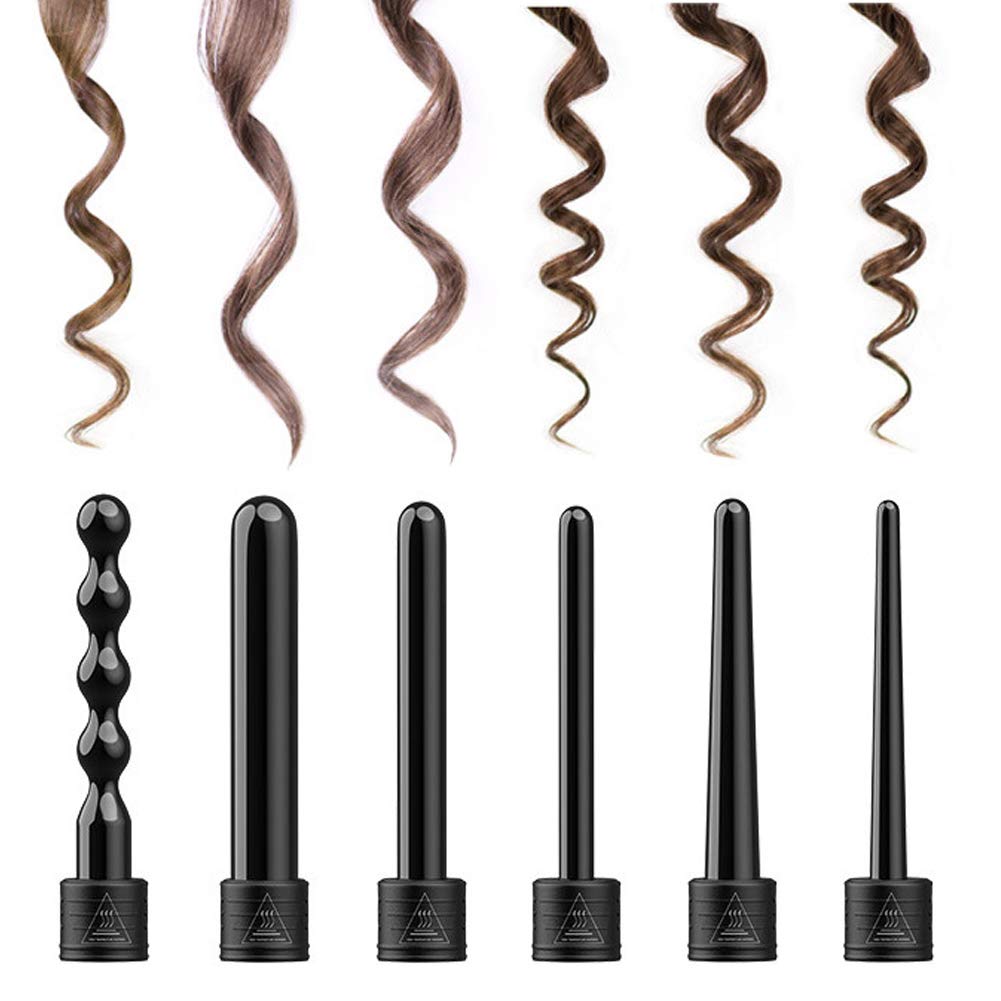 Adjustable Temperature Electric Hair Curler - Fast Heating Multi-Functional Styling Wand for Wavy & Curly Hair - Perfect for Home, Salon & Travel Use