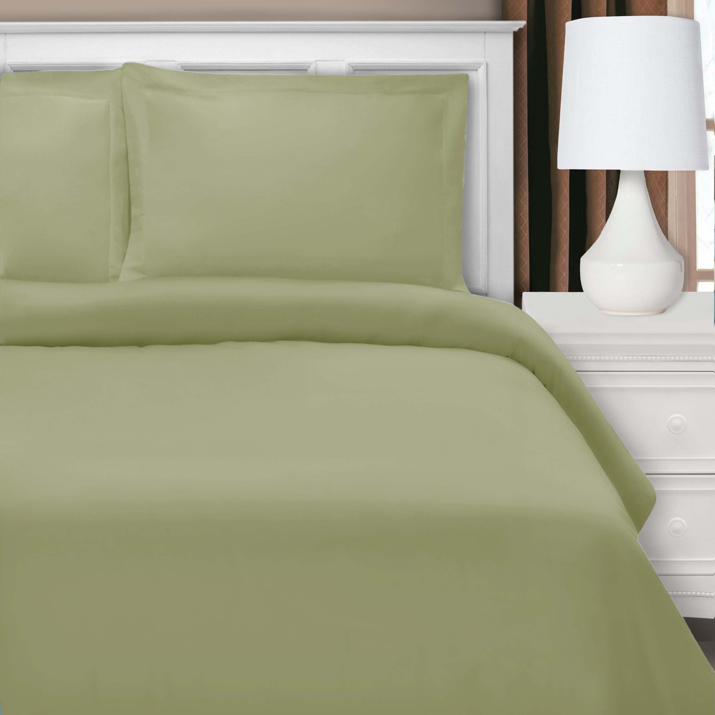 Wrinkle Resistant Cotton Blend Duvet Cover Set - Soft & Durable Bedding for All Seasons | Perfect for Master Bedroom, Guest Room & College Dorm