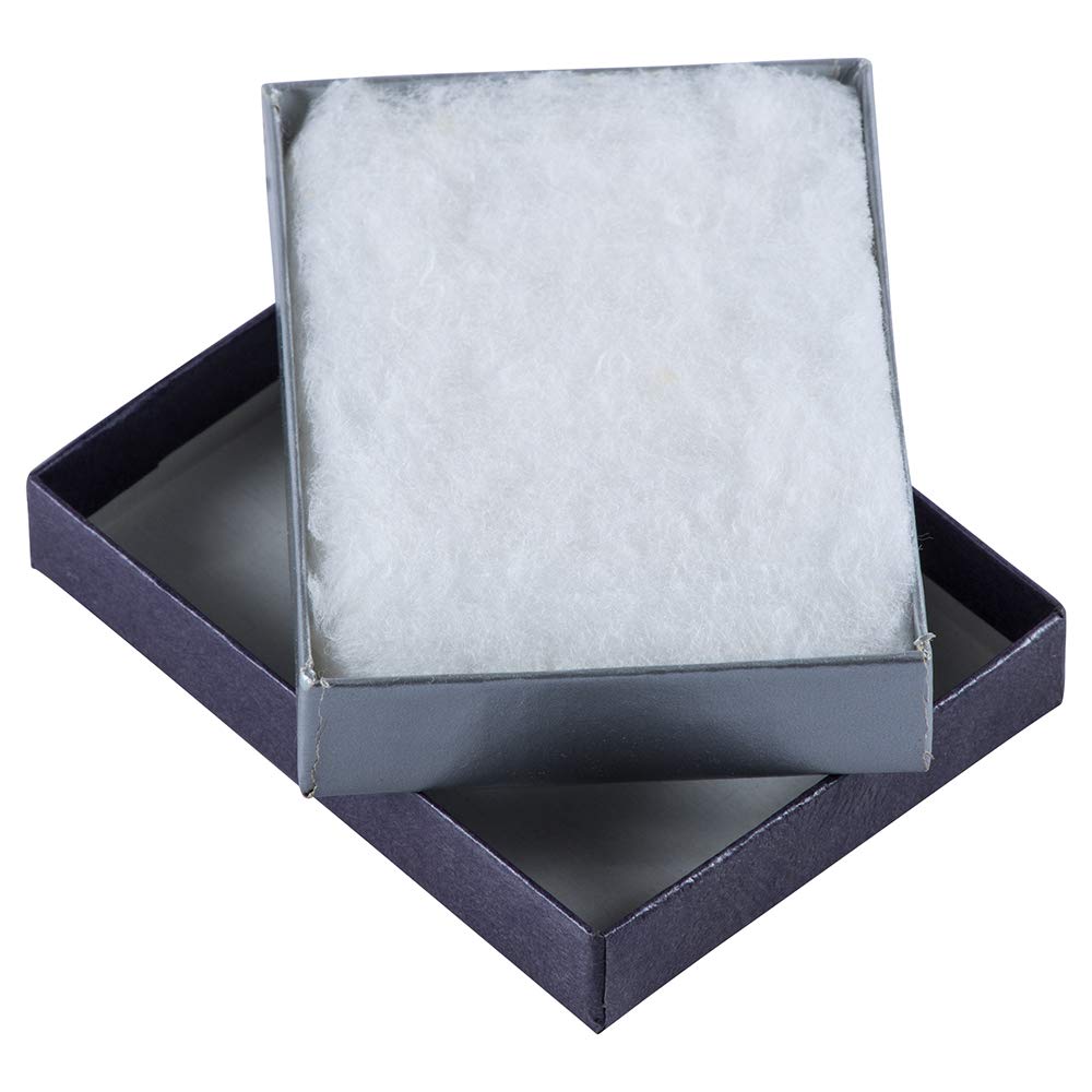 JAM PAPER Plastic Earring Storage Box - 3.25
