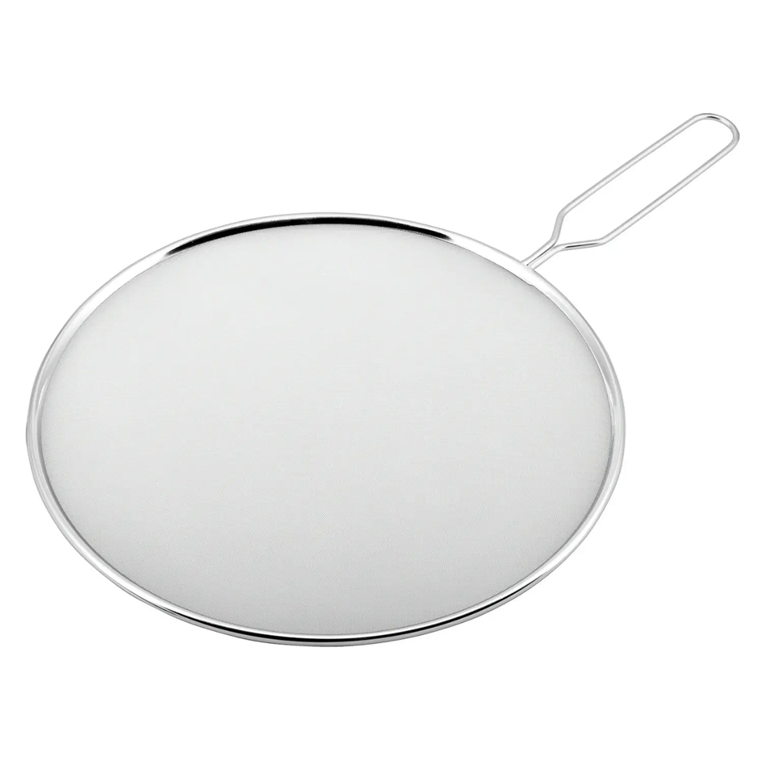 Minex Premium Stainless Steel Splatter Screen - 12 Inch Splatter Guard for Frying Pans - Oil & Grease Splatter Protection for Stovetop Cooking - Ideal for Sauteing, Frying Eggs & Bacon in Kitchen