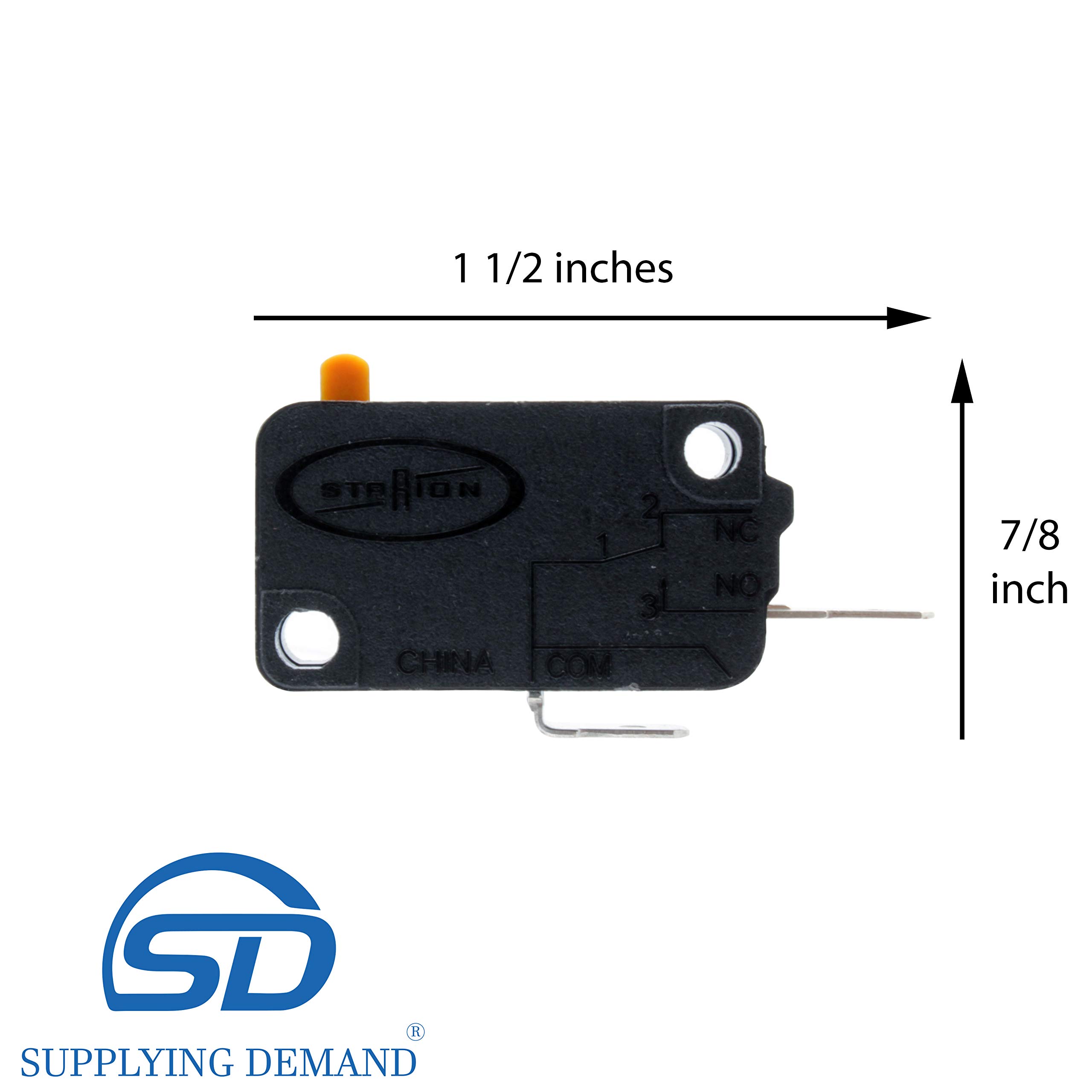 Original Microwave Switch Replacement WB24X21029 3025969 - Compatible with Specific Models (Not Universal) - Perfect for Home Appliance Repair & DIY Fixes