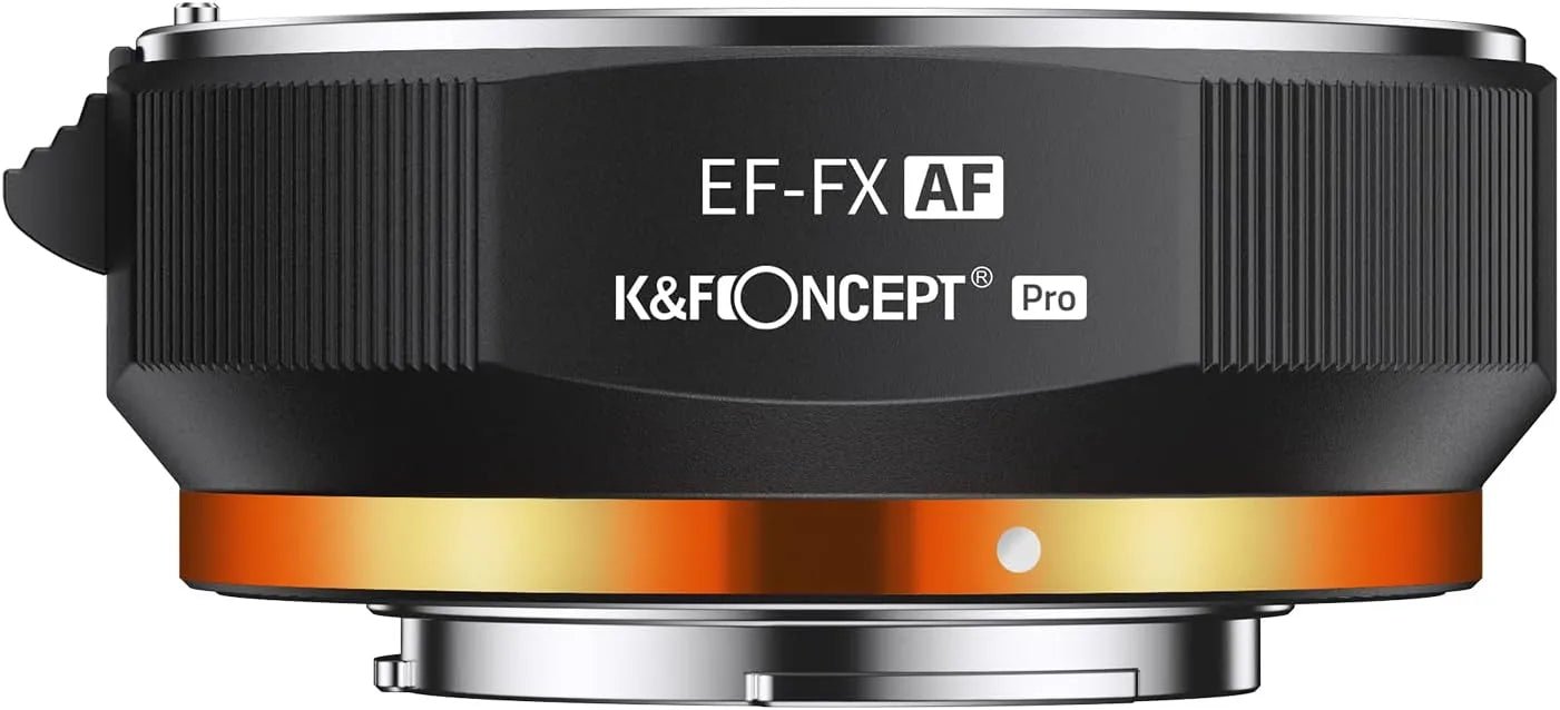 K&F Concept Auto Focus Lens Mount Adapter Ring - EF/EF-S to FX Electronic Adapter for Canon to Nikon DSLR Cameras - Perfect for Photography, Videography & Travel Shooting