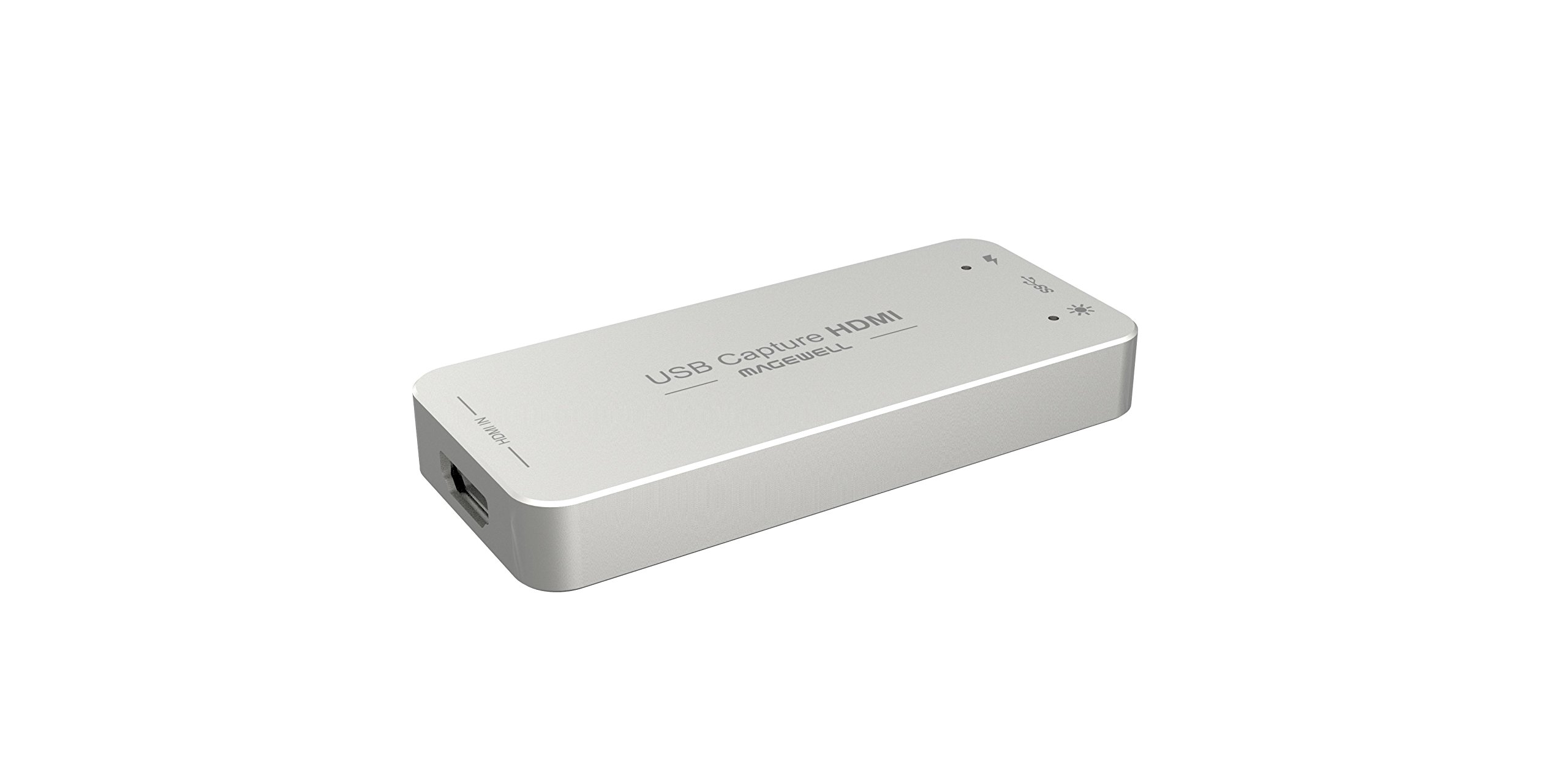 Magewell USB Capture HDMI Gen 2 - 4K HDMI Video Capture Device for Live Streaming, Gaming & Video Conferencing | Compatible with Windows, Mac & Linux | Perfect for Content Creators, YouTubers & Remote Work