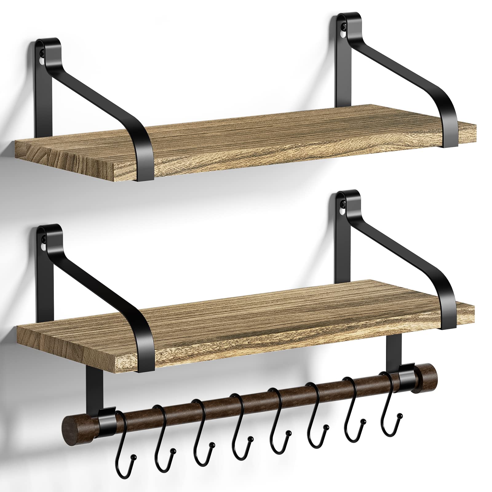 Love-KANKEI Floating Shelves Set of 2 - 17.3