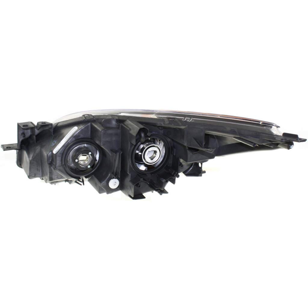 2010-2013 Mazda 3 Headlight Assembly - DOT Certified Replacement for Driver & Passenger Side (MA2518130/MA2519130) | CarLights360 | Perfect for Night Driving & Foggy Conditions