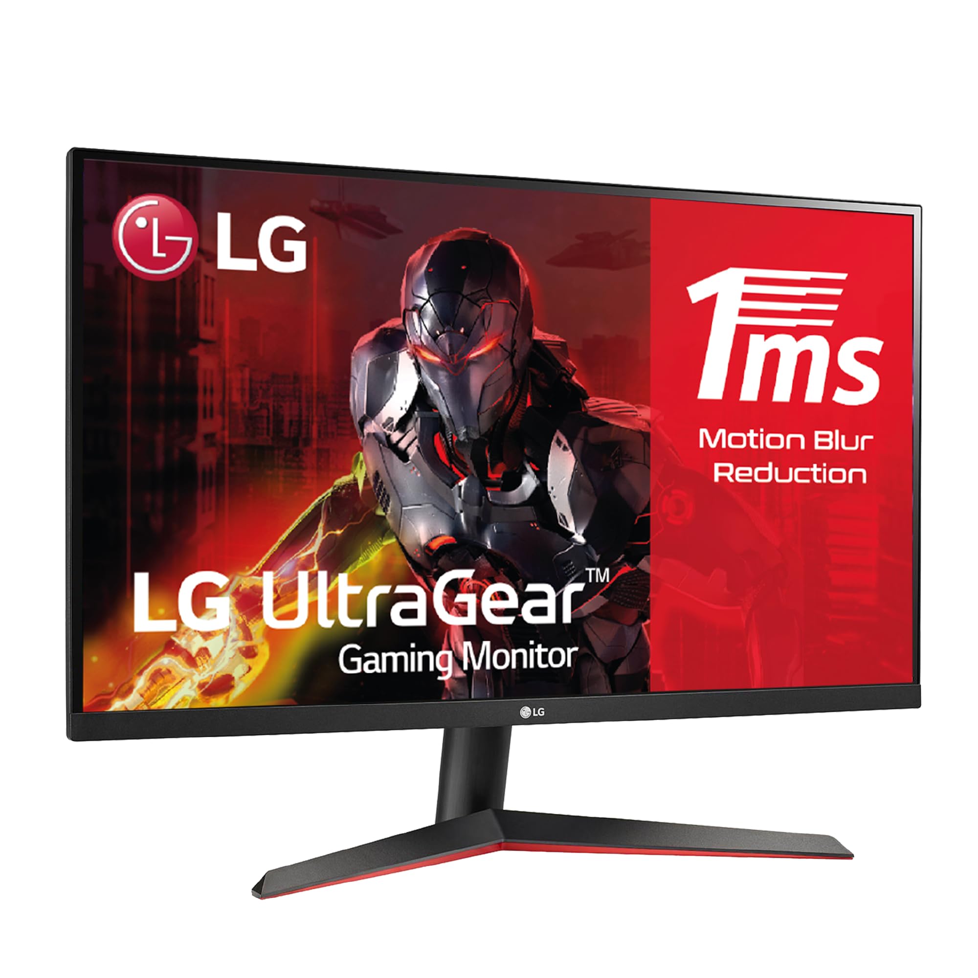 LG 27MP60G-B 27 Inch Full HD Monitor - 1920x1080 Resolution, 5ms Response Time, VGA/HDMI/DP Ports, Black - Perfect for Home Office, Gaming & Entertainment