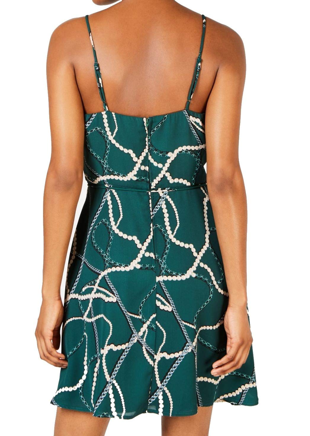 Junior's Status Faux Wrap Dress - Trendy Flattering Wrap Style for Teens & Young Adults | Perfect for Parties, Dates & Special Occasions