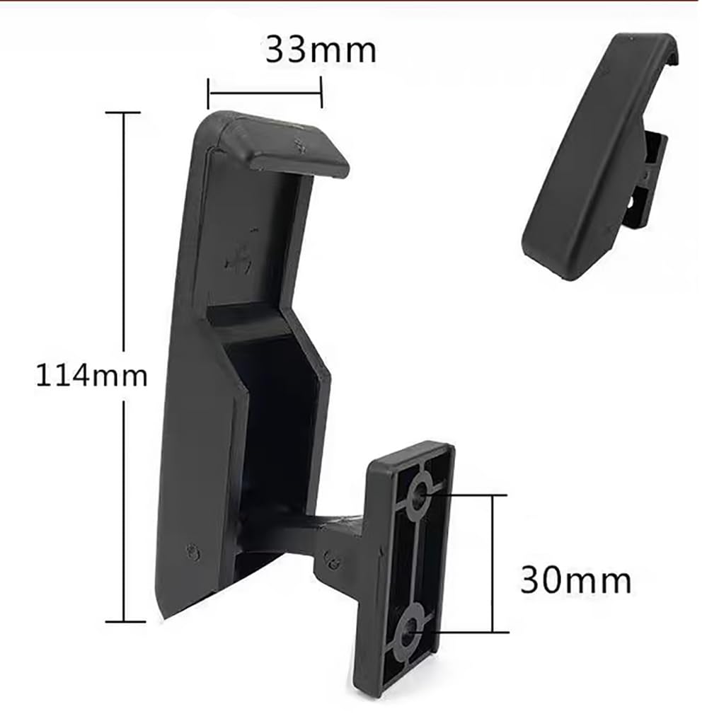Industrial Vacuum Cleaner Door Buckle & Draw Latch - Heavy Duty Toggle Latches for Canister Vacuums (2Pcs) - Secure Fastening Barrel Body & Accessories - Perfect for Workshop, Garage, and Commercial Cleaning Equipment Maintenance