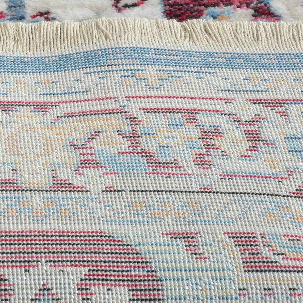 Machine Made Polyester Area Rugs 4'8