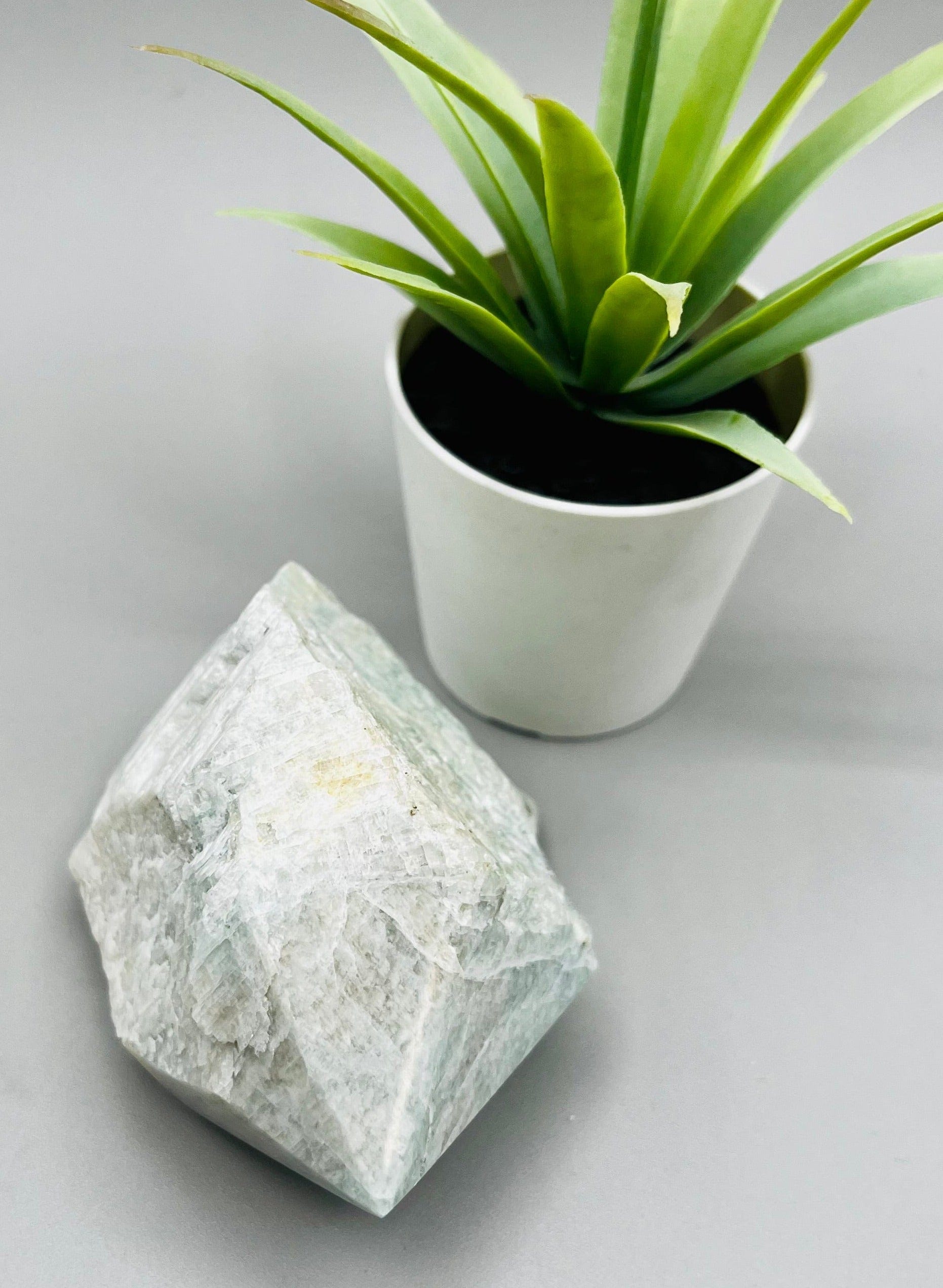 Amazonite Polished Point - Natural Healing Crystal for Meditation, Reiki & Energy Work - Perfect for Home Decor, Yoga & Spiritual Gifts