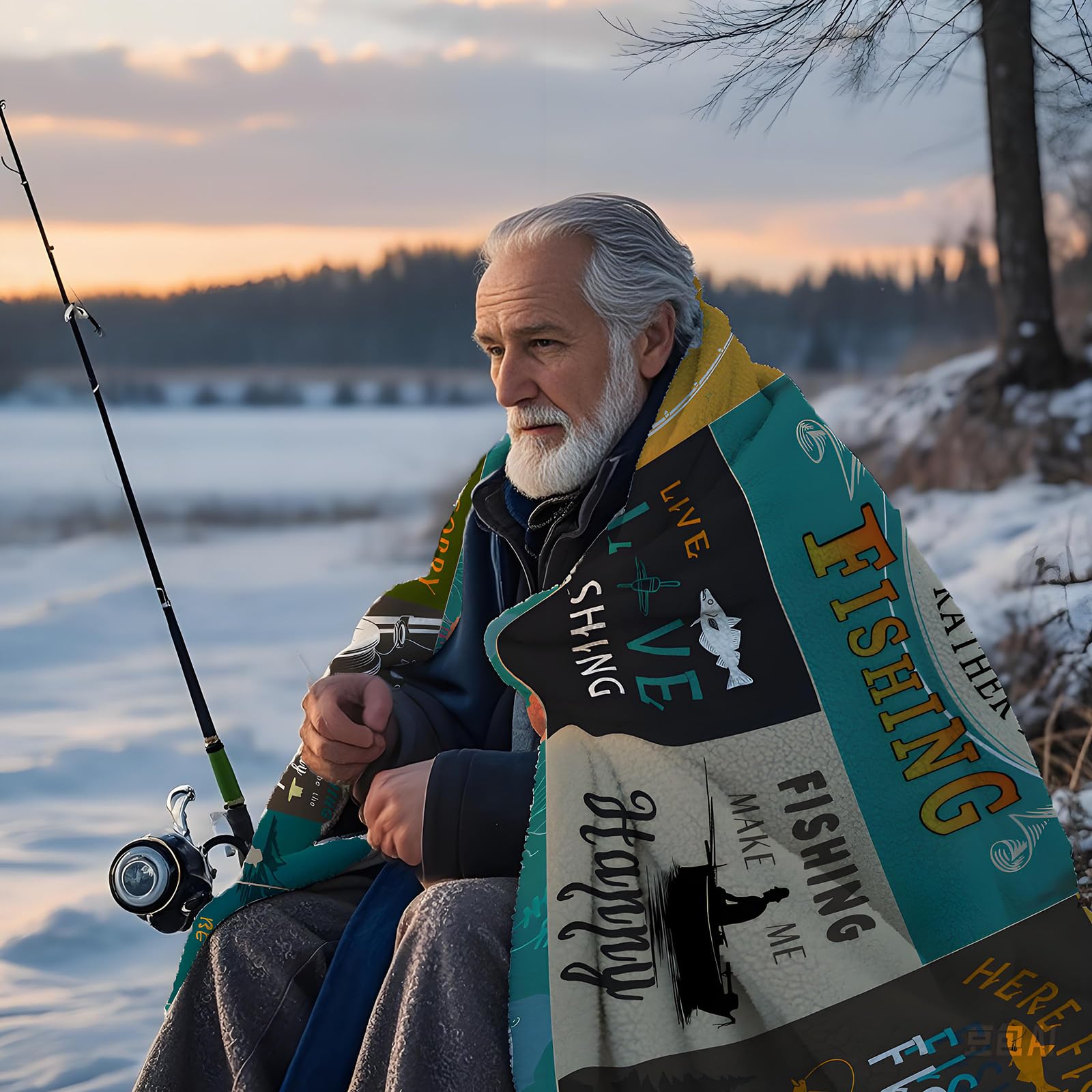 Premium Fishing Blanket for Men - 50