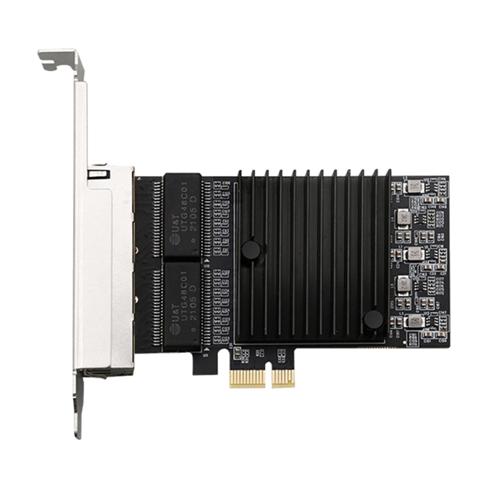 High Performance Dickly PCIe Gigabit Ethernet Network Card with 82571 Chip - Ideal for Gaming PCs, Workstations, and Server Upgrades