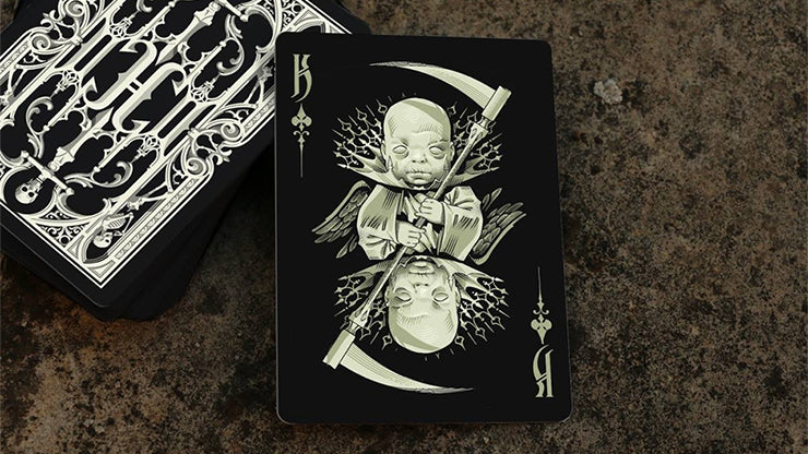 Grotesk Macabre Gothic Horror Playing Cards - Unique Dark Art Deck for Poker, Magic Tricks & Collectors | Perfect for Halloween, Game Nights & Gothic Parties