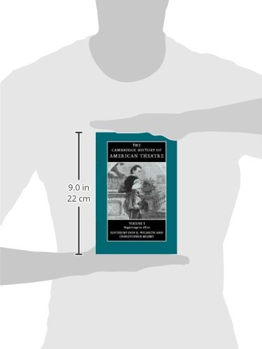 The Cambridge History of American Theatre (Volume 1) - Comprehensive Guide to Early American Theater Development | Perfect for Theater Students, Historians & Drama Enthusiasts | Ideal for Academic Research & Cultural Studies