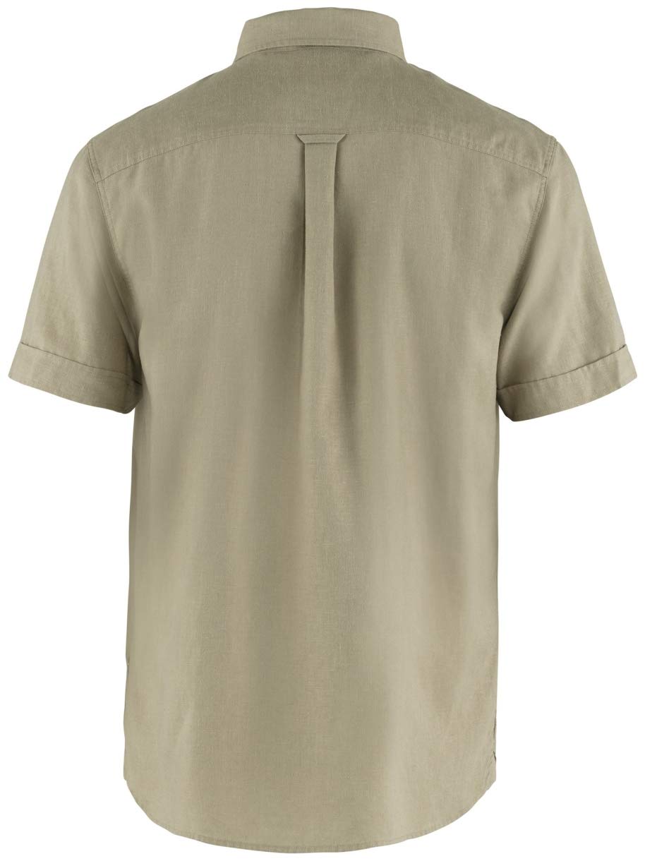 Fjallraven Ovik Men's Travel Shirt - Lightweight Short-Sleeve Button-Up for Outdoor Adventures & Casual Wear