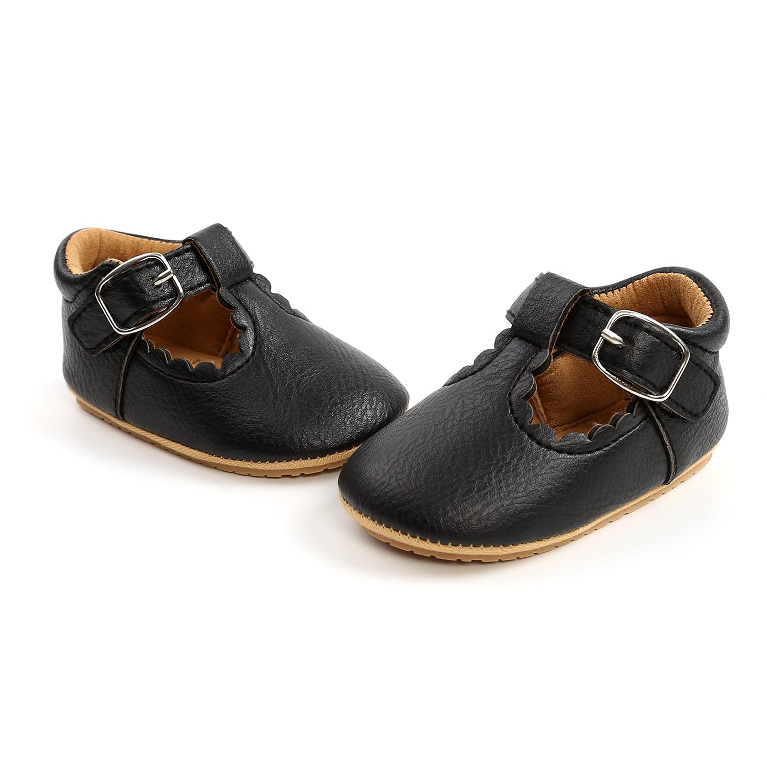 Baby Girl Shoes for Infant & Toddler - Soft Sole Mary Jane Princess Walking Shoes - Prewalkers, Wedding Dress & Crib Shoes - Perfect for First Steps, Special Occasions & Everyday Wear