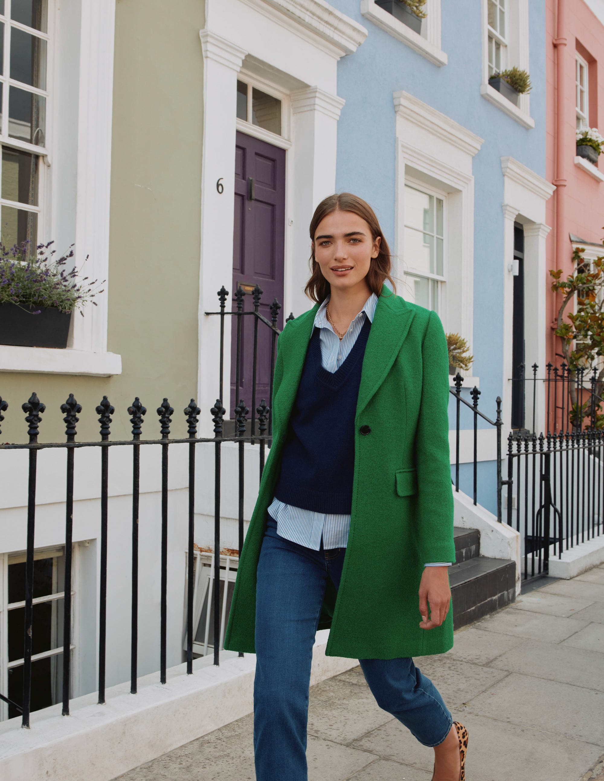 Canterbury Textured Coat for Women - Green Winter Jacket with Soft Fleece Lining | Perfect for Outdoor Activities & Casual Wear