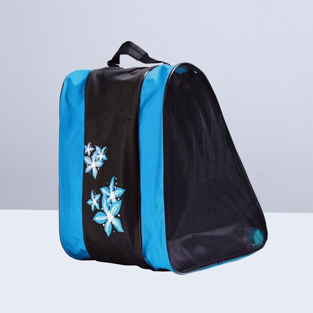 Roller Skate Bag with 3 Layers - Durable & Spacious Skating Backpack for Kids & Adults - Perfect for Ice Skates, Roller Skates & Accessories - Ideal for Rink, Park & Travel Use