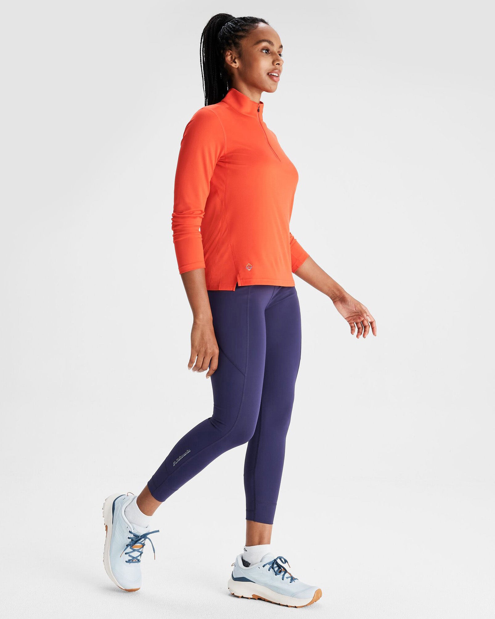 Women's High Waist Seeker 7/8 Yoga Leggings - Dark Horizon - Perfect for Yoga, Running & Gym Workouts
