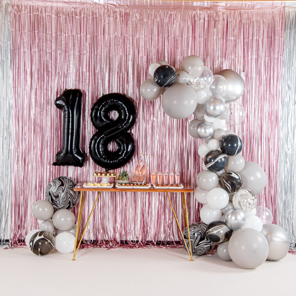 Balloonify Black Mylar Number 1 Balloon - 40 Inch Large Foil Balloon for Birthdays, Parties & Celebrations (1 Count Box) - Perfect for 1st Birthday Decorations, Anniversary Events & Photo Backdrops