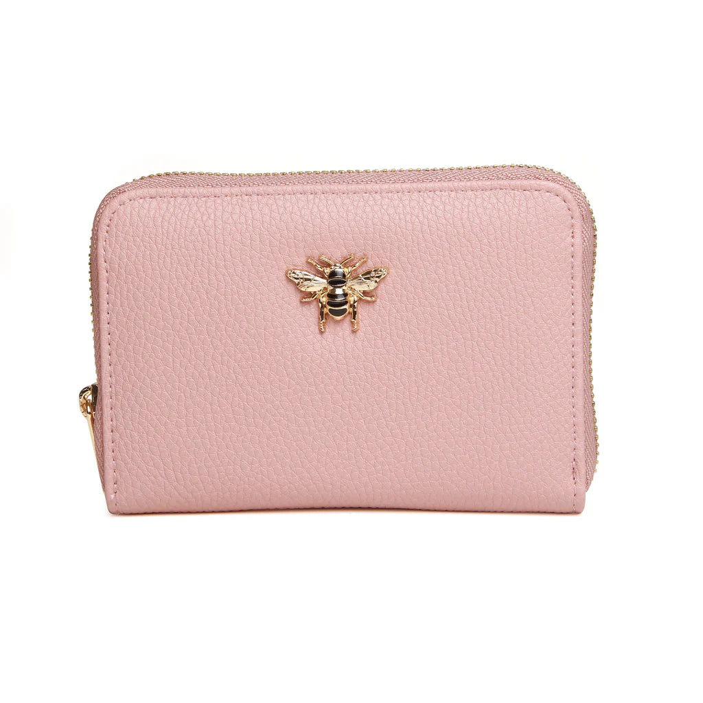 Alice Wheeler Bromley Crossbody Purse - Stylish Pink Leather Handbag for Women | Perfect for Work, Travel & Everyday Use