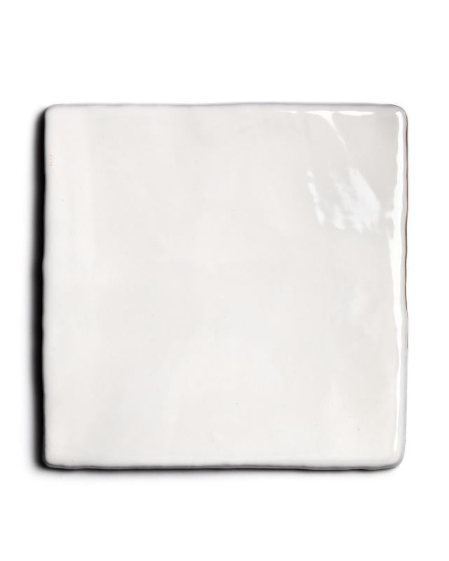 Ivory White Tile Color Sample - Perfect for Bathroom, Kitchen & Home Renovation Projects