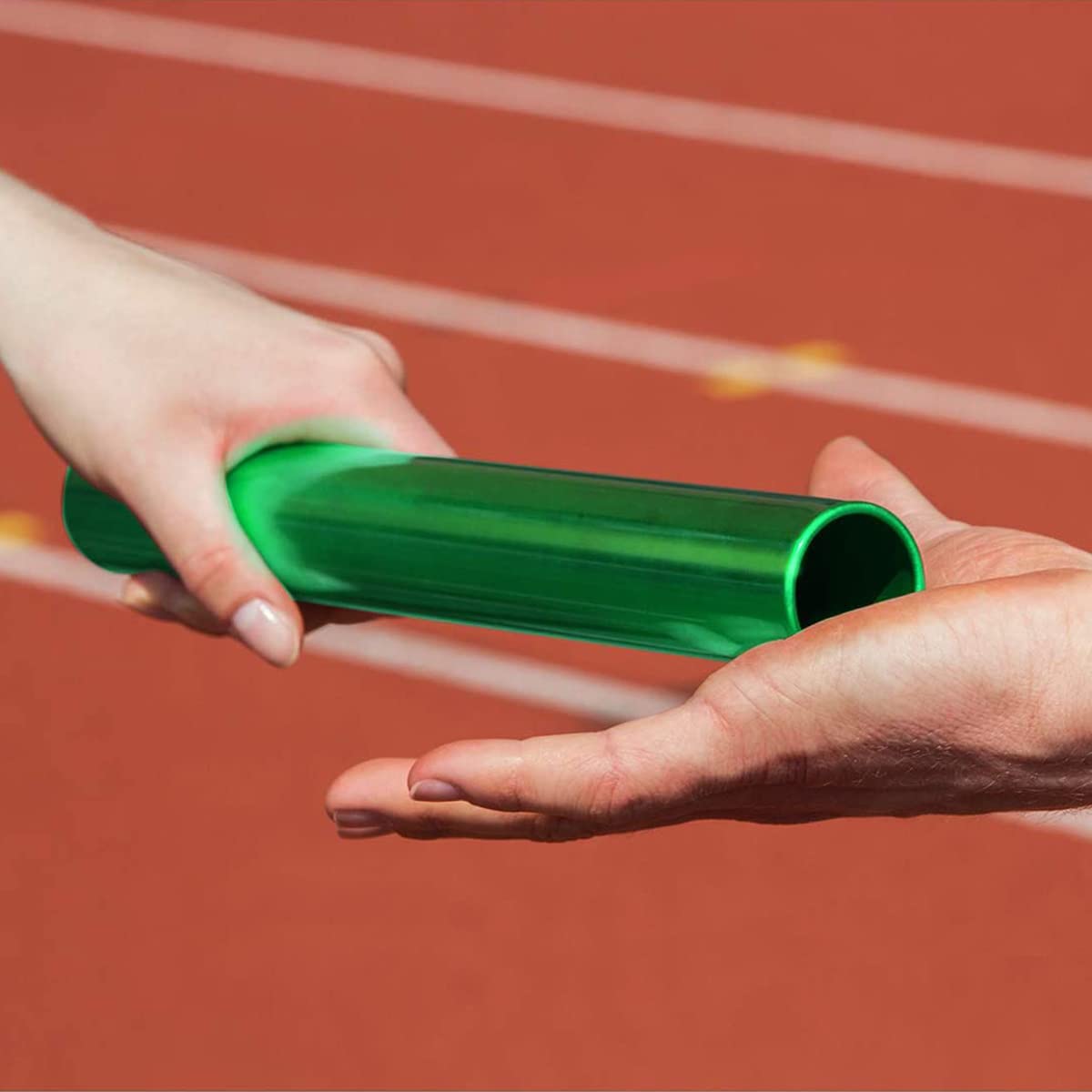 Flylin Relay Baton - Professional Aluminum Track & Field Baton for Sprint Races, Team Relays & Outdoor Sports | Perfect for Track Meets, School Competitions & Training Sessions